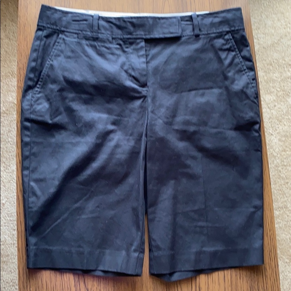 Talbots black Bermuda shorts